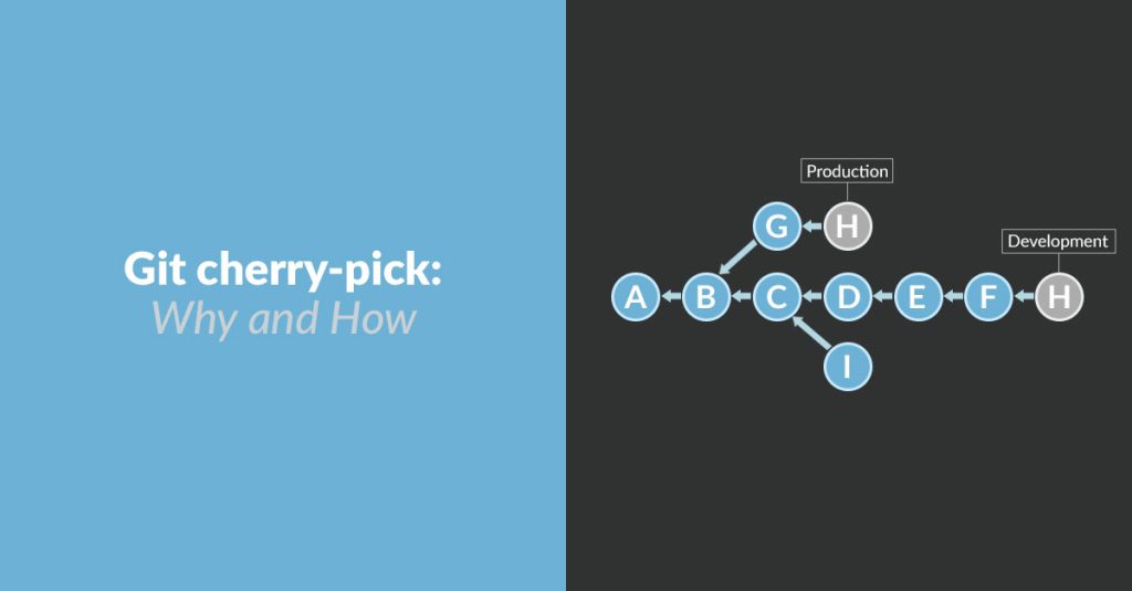 Git cherry pick why and how