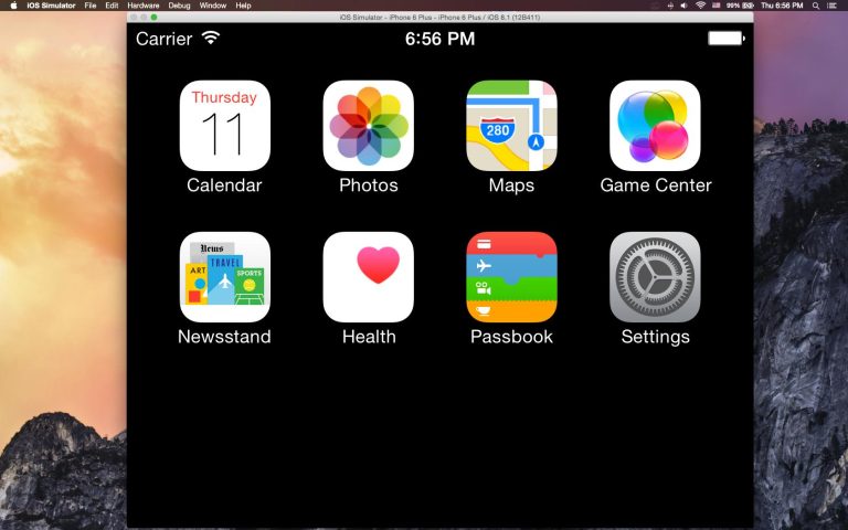 Ios simulator