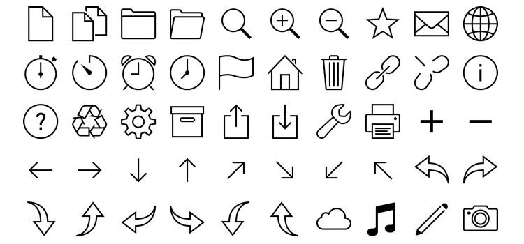 Convert web font svg icon