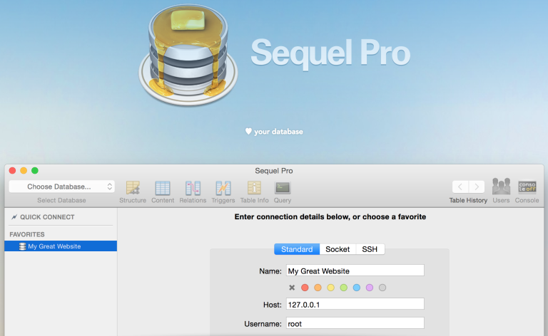 Sequel Pro