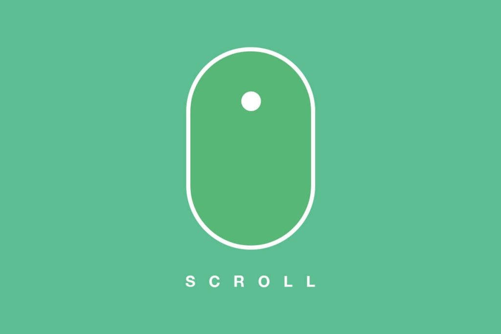 Scroll on page