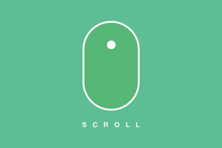 Scroll on page