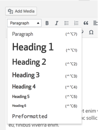 Load font trong Default Format TinyMCE WordPress