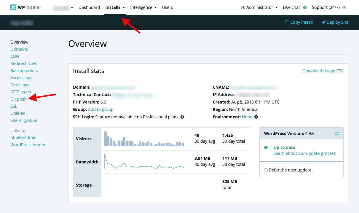 Quản lý SSH Keys trong Git WPEngine