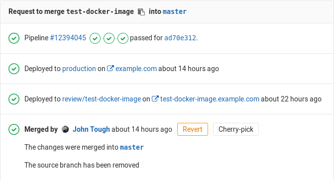 Ví dụ về code deploy automation trong GitLab CI
