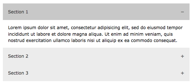 Module Accordion