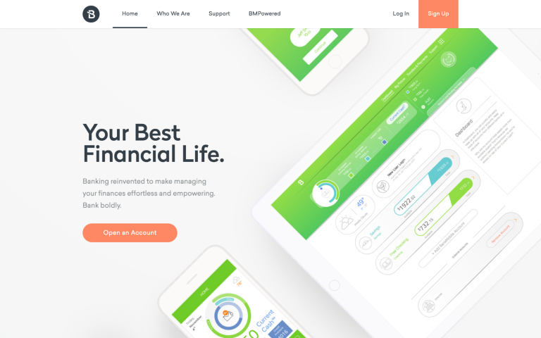 Flat design example