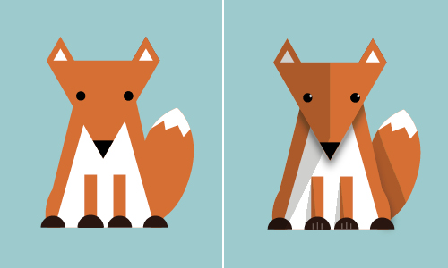 So sánh thiết kế Flat Design 2.0