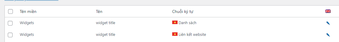 Dịch string thay thế trong WPML